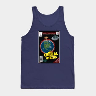 (UPDATE!) Earth Wellness Check - Critical Status (Covid 19 Edition) Tank Top